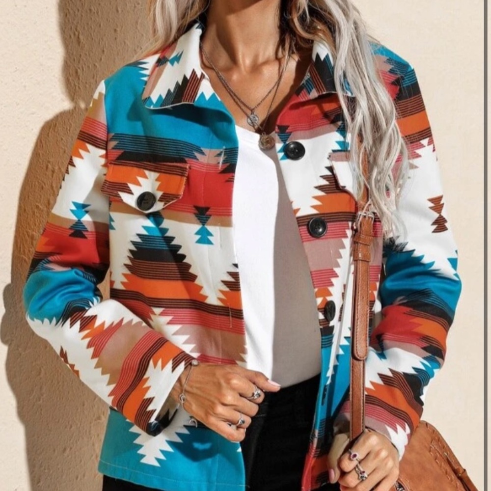 SHEIN Aztec jacket